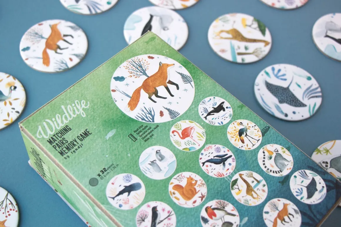 Wildlife Memo Game