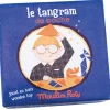 Wooden Pocket Tangram Puzzle