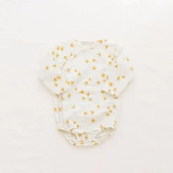 Wrap Onesie | Goldenrod Shooting Stars