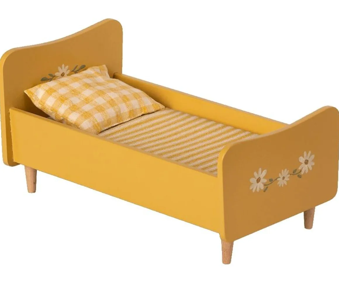 Yellow Wooden Bed, Mini